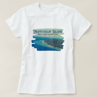 T-shirt L'île de Manitoulin où les esprits viennent jouer