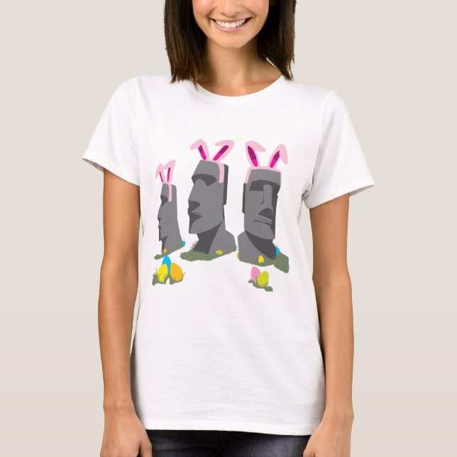 T-shirt L'île de Pâques (Devant)