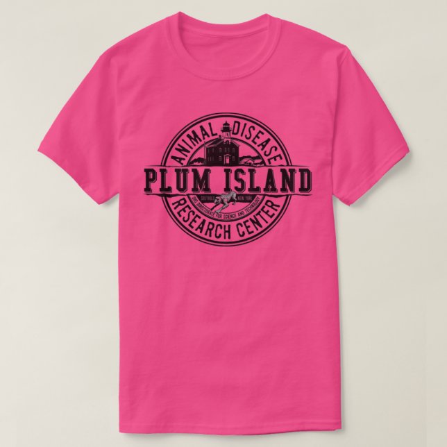 T-shirt L'île de Plum (Design devant)