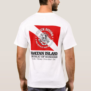 T-shirt L'île de Roatan (plongée en épaves)