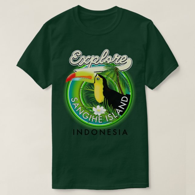 T-shirt L'île de Sangihe (Design devant)