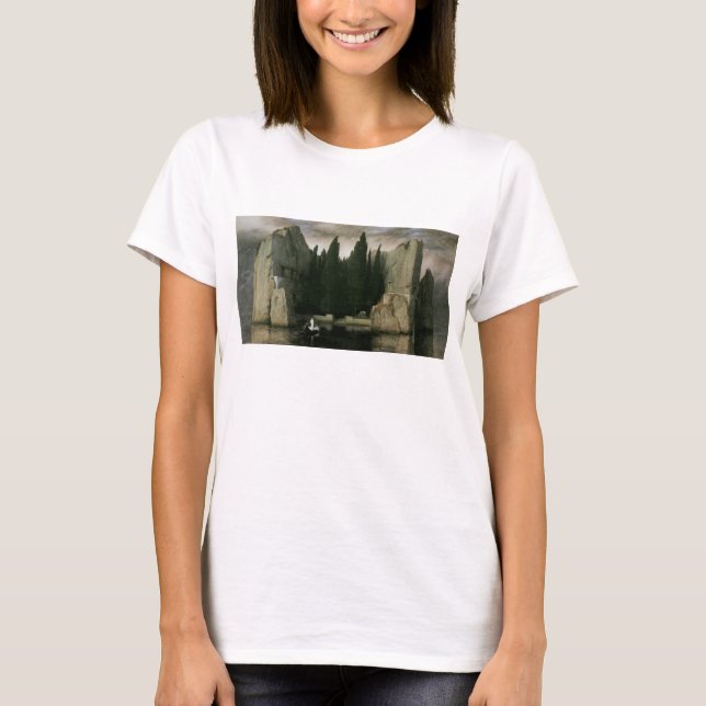 T-shirt L'île des morts par Arnold Bocklin, Symbolisme Art (Devant)