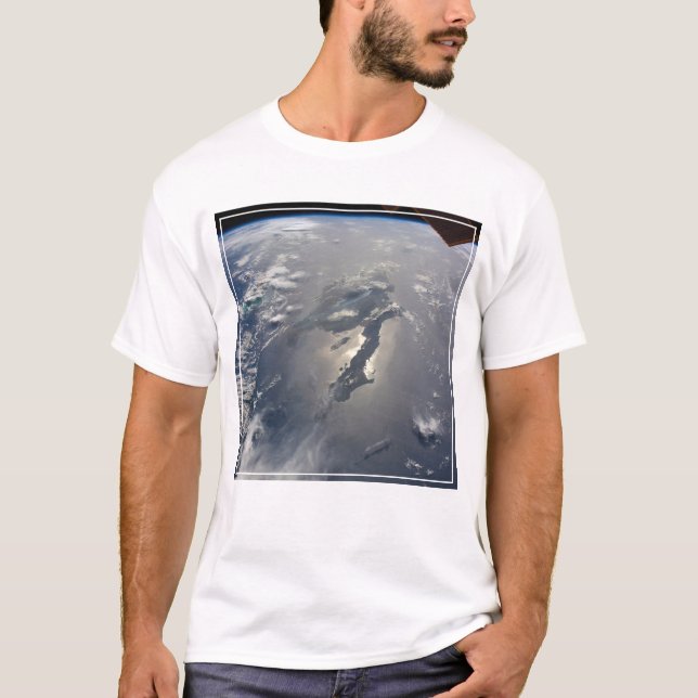 T-shirt L'Île D'Hispaniola Avec Sunglin (Devant)