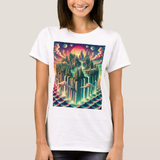T-shirt L'île du rêve : un voyage métaphorique