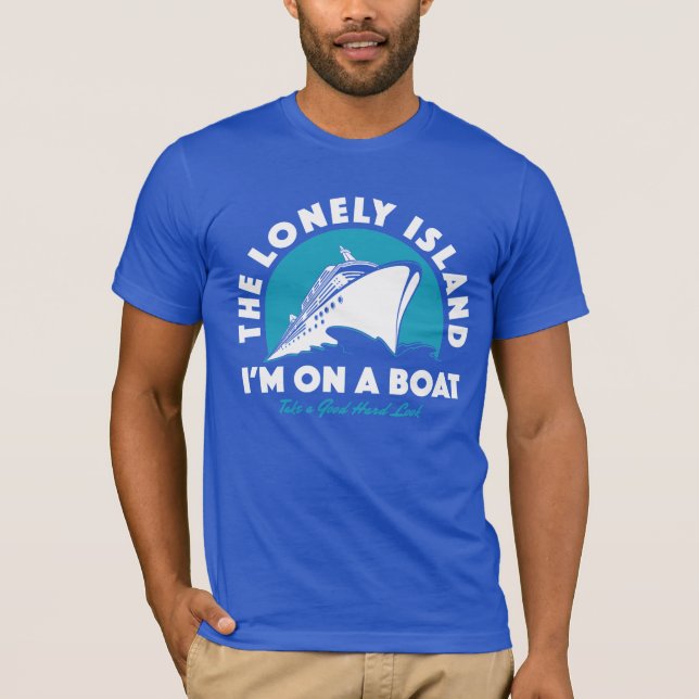 T-shirt L'île isolée - jetez un coup d'oeil (Devant)