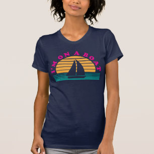 T-shirt L'île isolée sur un bateau