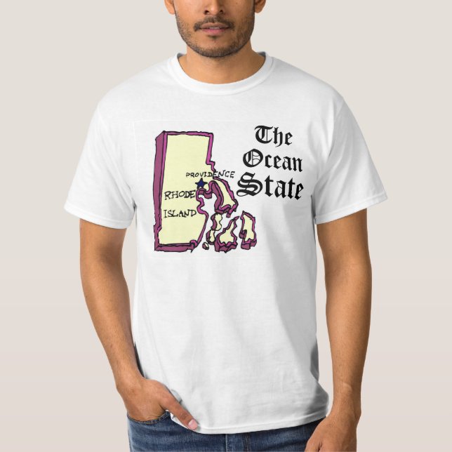 T-shirt L'île Rhode (Devant)
