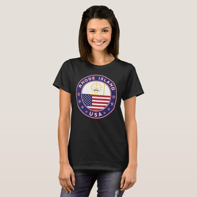 T-shirt L'île Rhode (Devant entier)