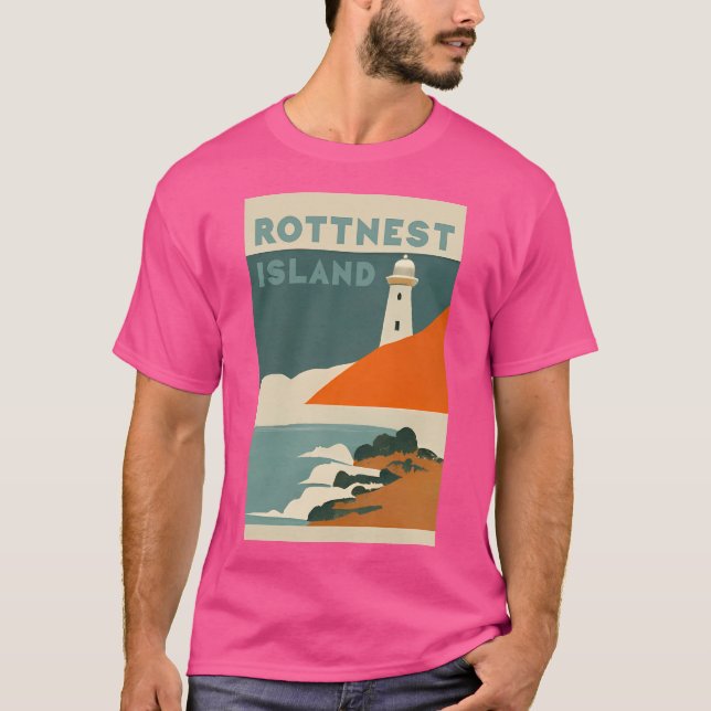 T-shirt L'île Rottnest (Devant)