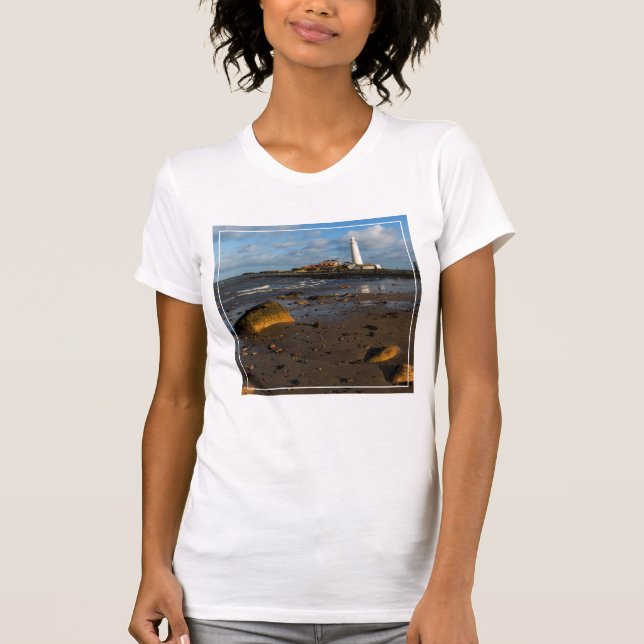 T-shirt L'Île St. Mary'S | Whitley, Angleterre (Devant)