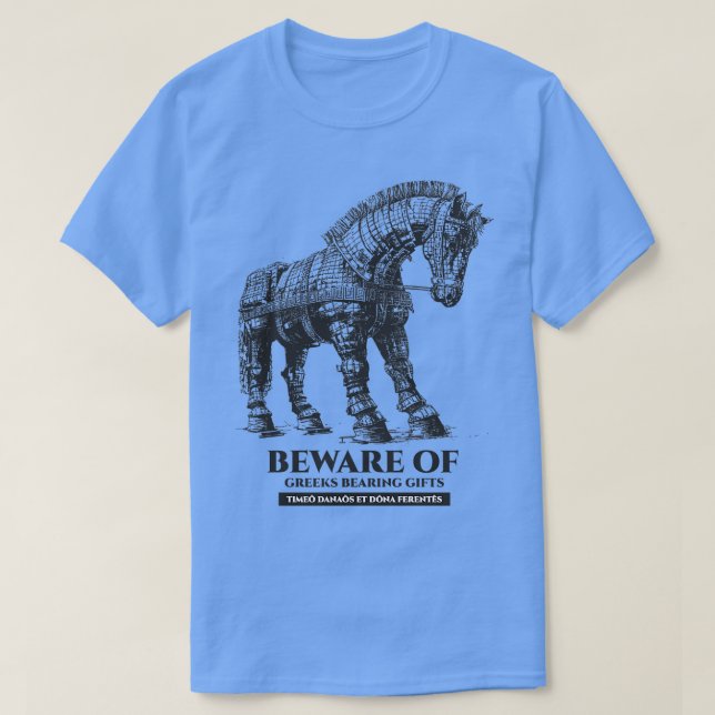 T-shirt L'Iliad Homer 10 (Design devant)