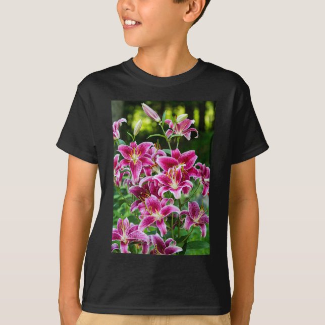 T-shirt Lilies Stargazer (Devant)