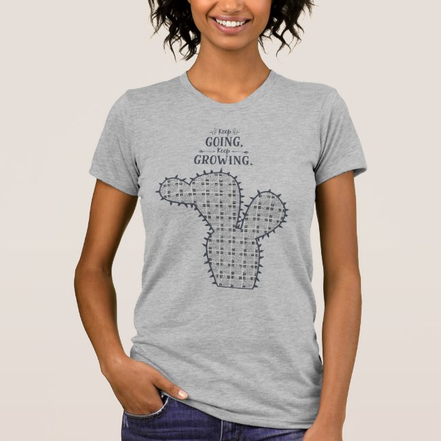 T-shirt Lil'inspiration #9 - Keep going, keep growing (Devant)