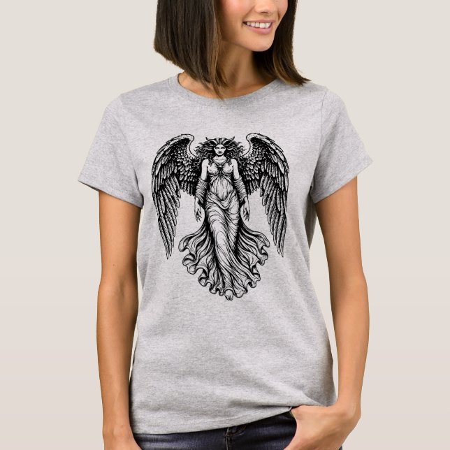 T-shirt Lilith ange déchu (Devant)
