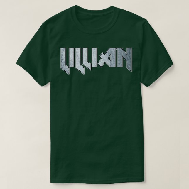 T-shirt Lillian en métal lourd (Design devant)