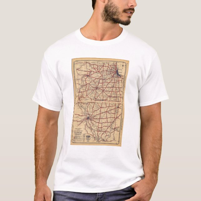 T-shirt L'Illinois 8 (Devant)
