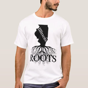 T-shirt L'Illinois State Racines Chemise femme ou homme