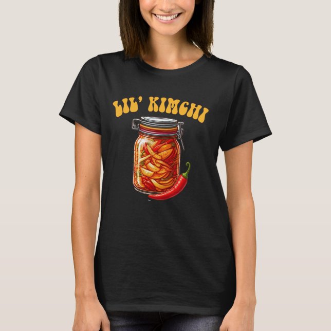 T-shirt Lilu2019 Kimchi épicé fermenté amer coréen (Devant)