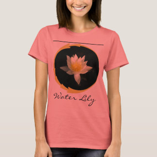 T-shirt Lily d'eau blanche/Lotus