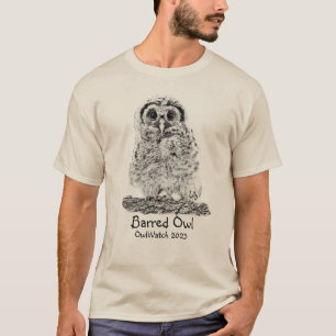 T-shirt Lily le hibou de la montre - 2023