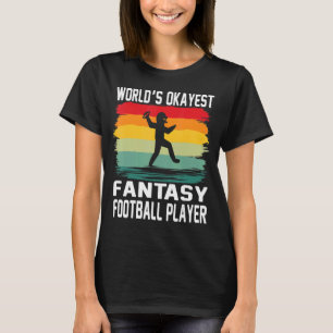 T-shirt L'Imaginaire le plus Okayest joueur de football am