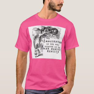 T-shirt L'imagination est la seule arme dans la guerre con