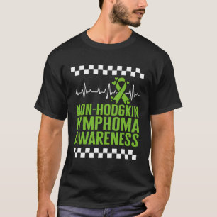 T-shirt Lime de sensibilisation non Hodgkin Lymphoma Ribbo