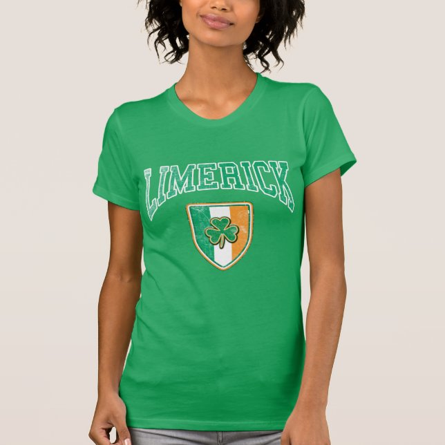 T-shirt LIMERICK Irlande (Devant)