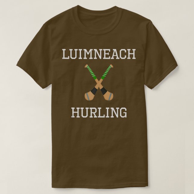 T-shirt Limerick Luimneach Hurling Irish Comté Irlande Hu (Design devant)