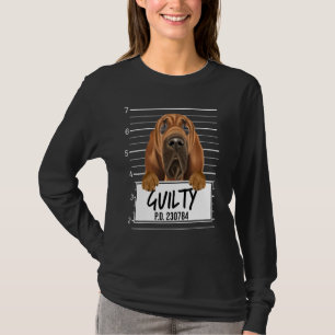 T-shirt Limier Photo D'identité Chien Coupable