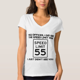 T-shirt Limite de vitesse