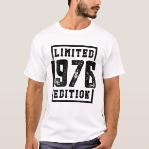 T-shirt Limited 1976 Edition 45 Anniversaire