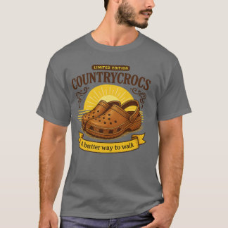 T-shirt Limited Edition Country Crocs