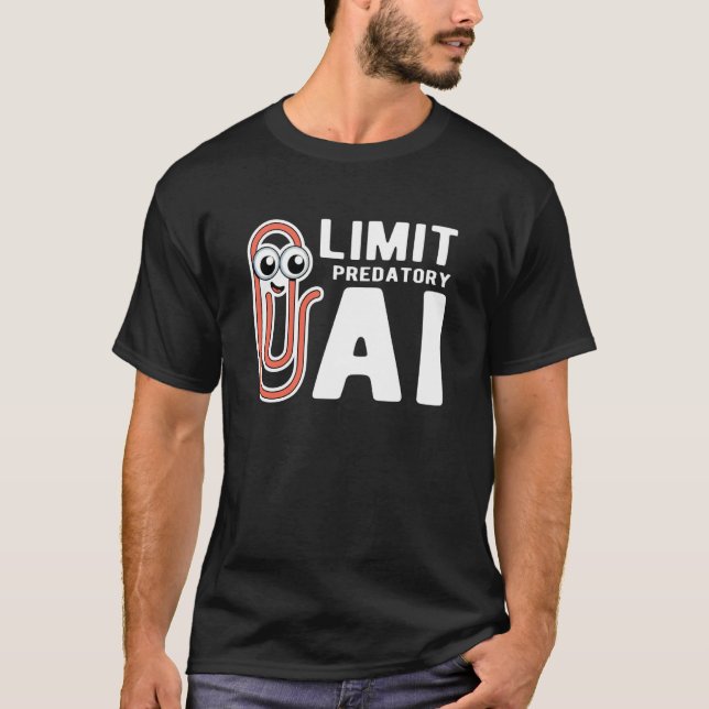 T-shirt Limiter le trompeur Clip de Protection de Données  (Devant)