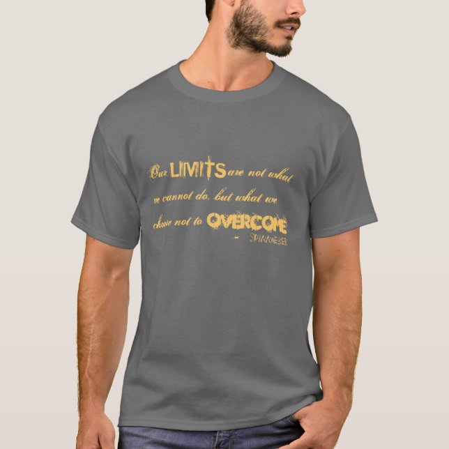 T-shirt Limites (Devant)
