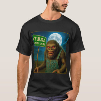 T-shirt LIMITES DE LA VILLE DE TULSA - LE Cauchemar a un v