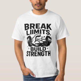 T-shirt Limites de rupture force de construction Motivat