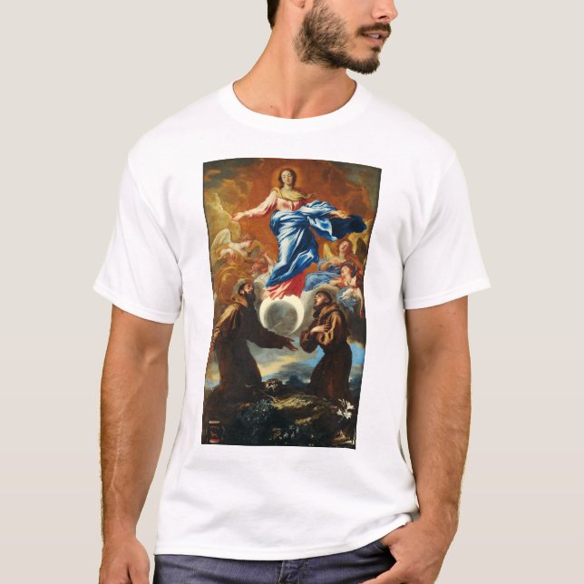 T-shirt L'Immaculée Conception de la Vierge Marie (Devant)