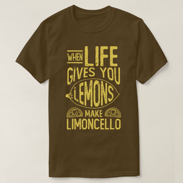 T-shirt Limoncello (Design devant)