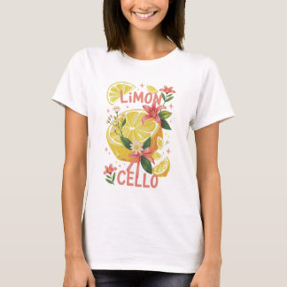 T-shirt Limoncello d'été au citron - Design frais et amusa
