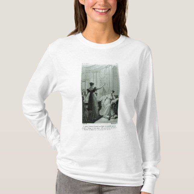 T-shirt L'impératrice Josephine indique le prédire (Devant)