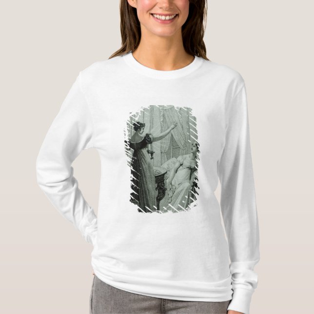 T-shirt L'impératrice Josephine indique le prédire (Devant)