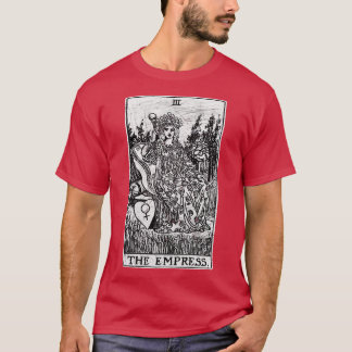 T-shirt L'impératrice Tarot de Major Arcana raconte la for