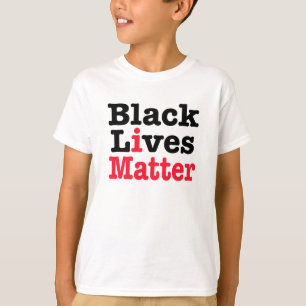 T-shirt L'importance des vies noires