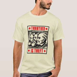T-shirt L'imposition est vol - anti communiste