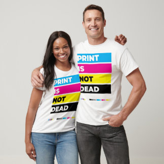T-shirt "L'impression n'est pas morte"