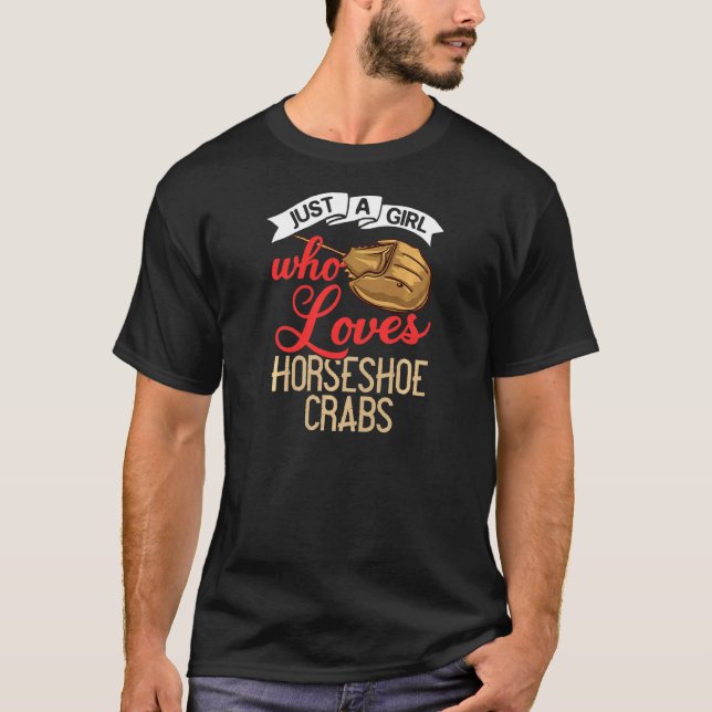 T-shirt Limule Xiphosura Sang Œufs Fossile (Devant)