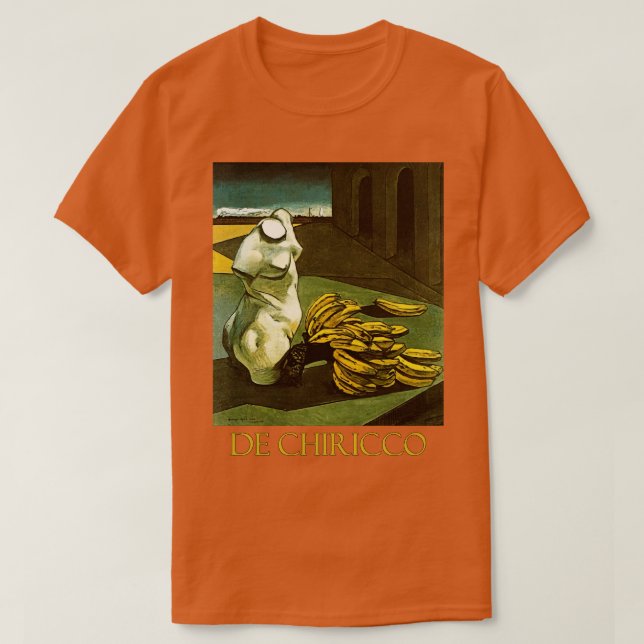 T-shirt L'incertitude du poète par Giorgio de Chirico (Design devant)