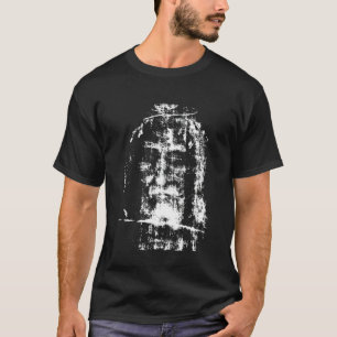 T-shirt Linceul de Turin visage de Jésus-Christ catholique