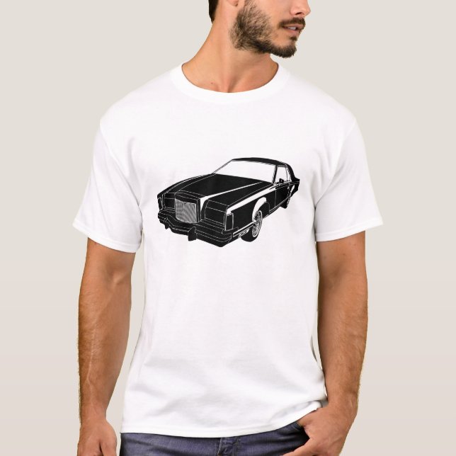 T-shirt Lincoln continental (Devant)